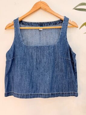 Old Navy Denim Tank Top Size M